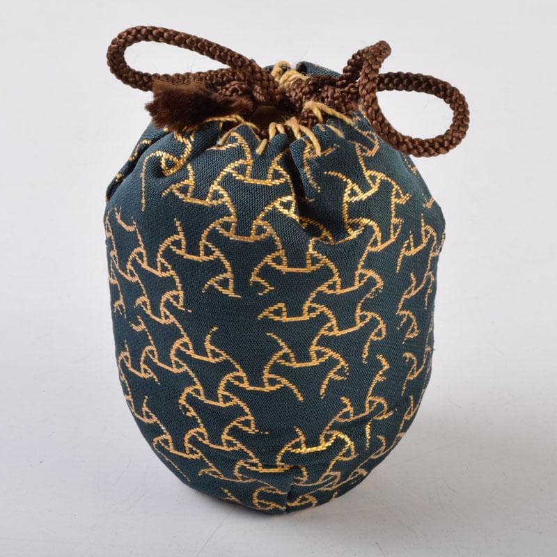 茶道具　古瀬戸　祖母懐茶入　銘清香　仕覆付　松尾流不染斎極め箱　V　8590