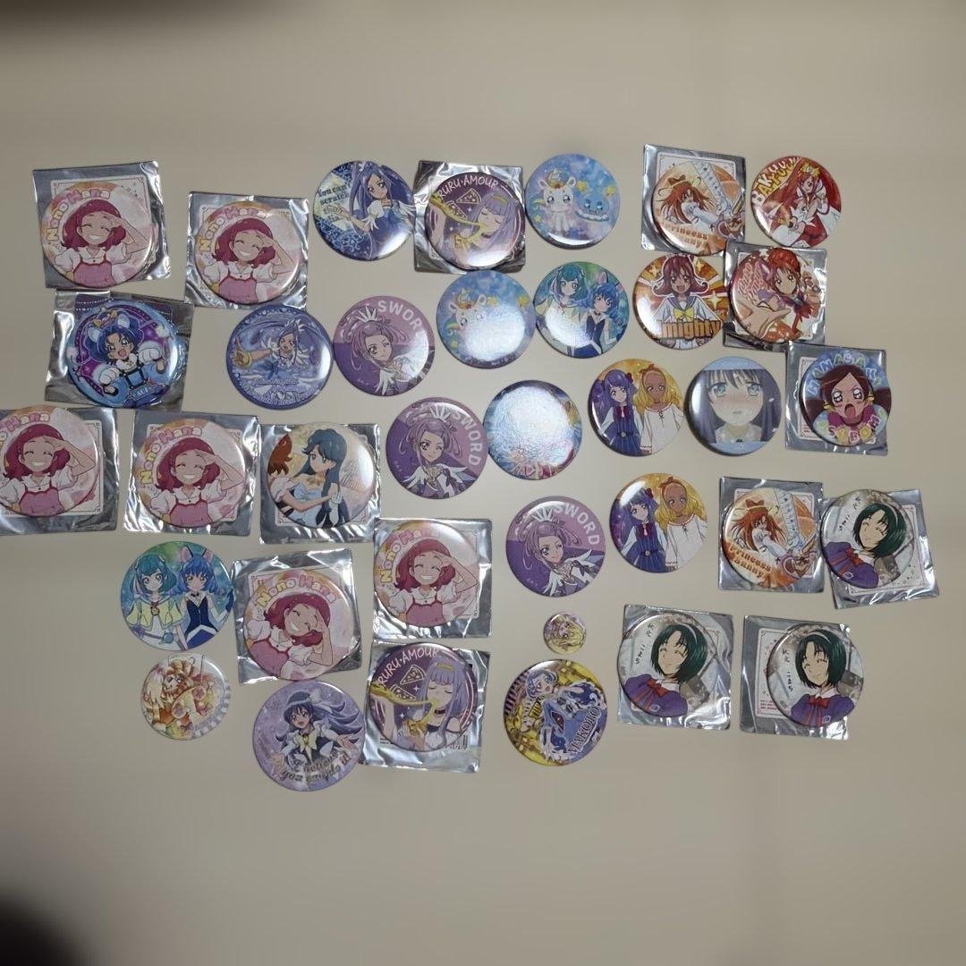 プリキュア　缶バッジ　まとめ売り