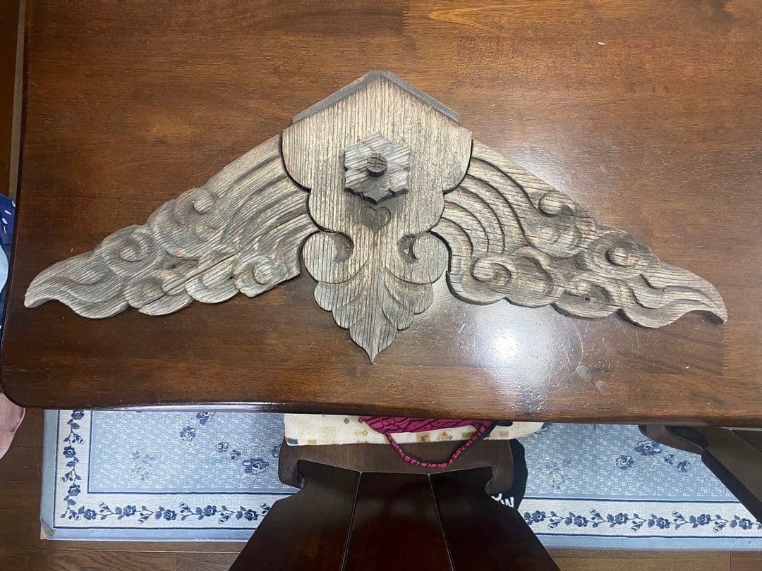アンティーク風 木製装飾彫刻