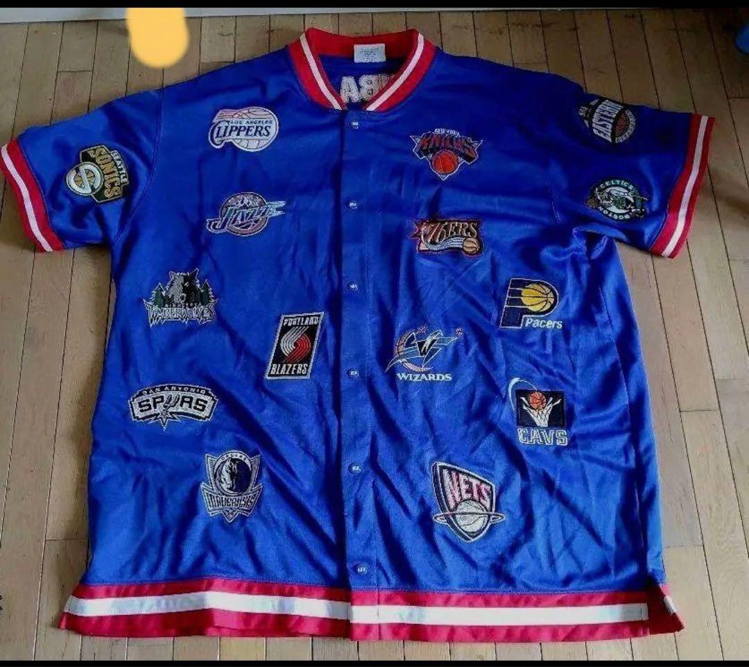 SP1 NBA warmup jacket 90's USAビッグシルエット