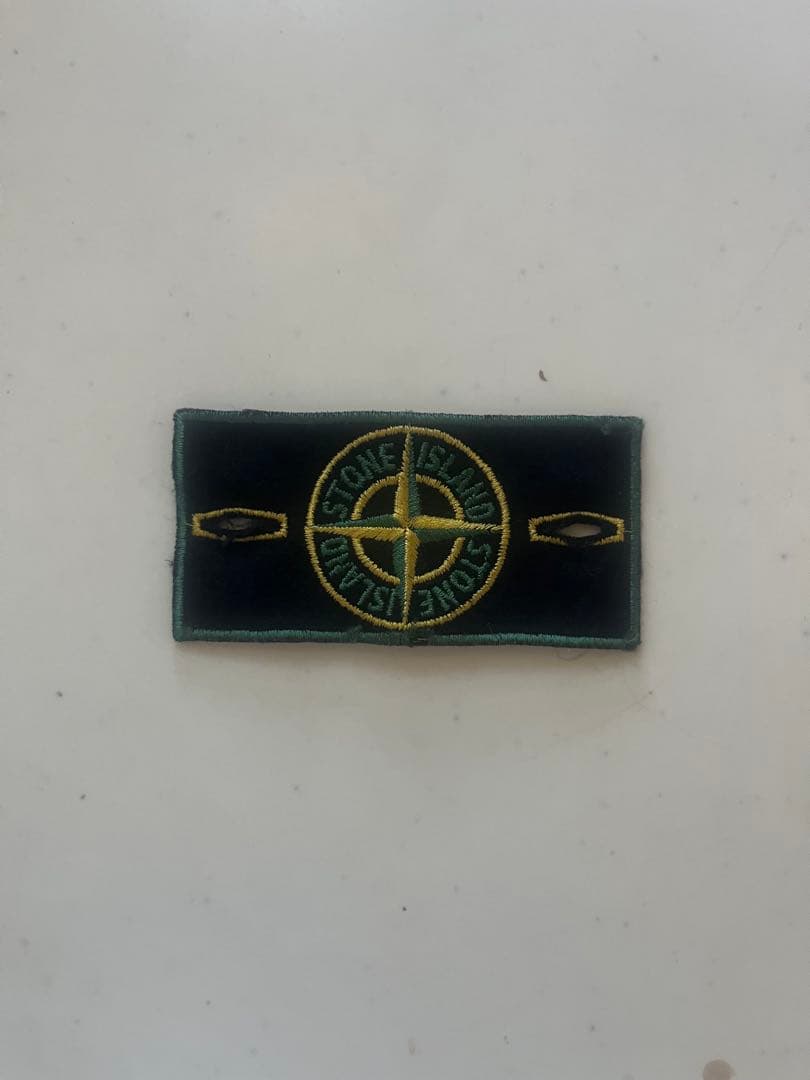 希少 80年代 stone  ビンテージ ワッペン グリーンエッジ
