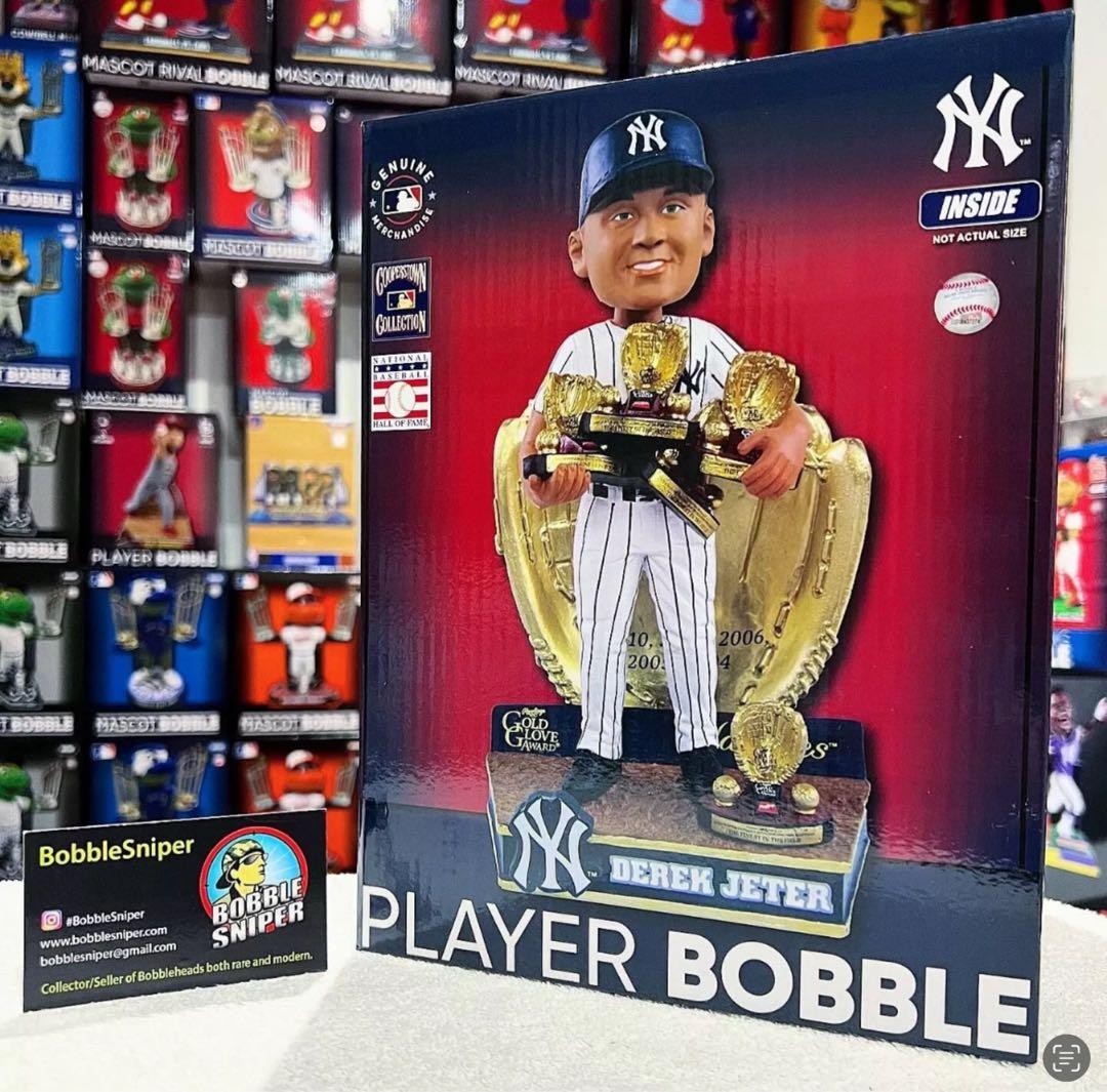 Derek Jeter ゴールドグラブ賞 ボブルヘッド
