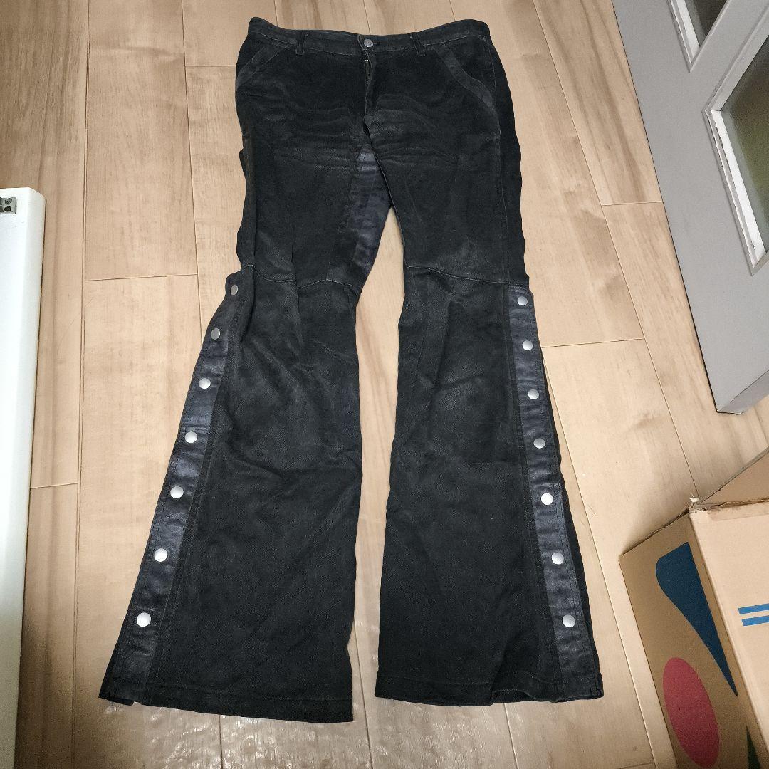 TORNADO MART サイドスナップボタン フレアパンツ ベルボトム L