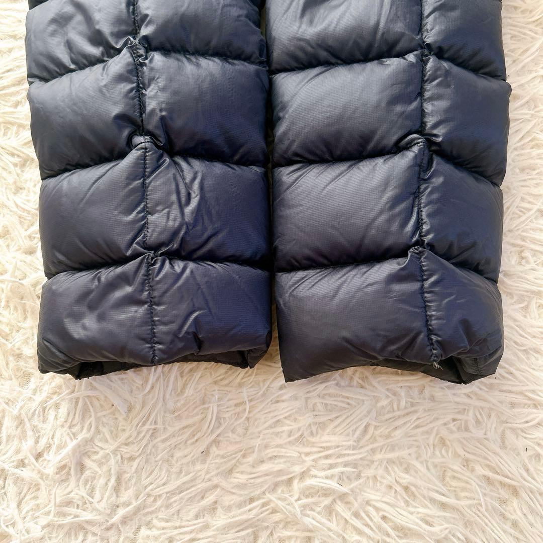 パーリーゲイツ　ダウン　ベスト　ジャケット　2way ロゴ　ネイビー　サイズ4