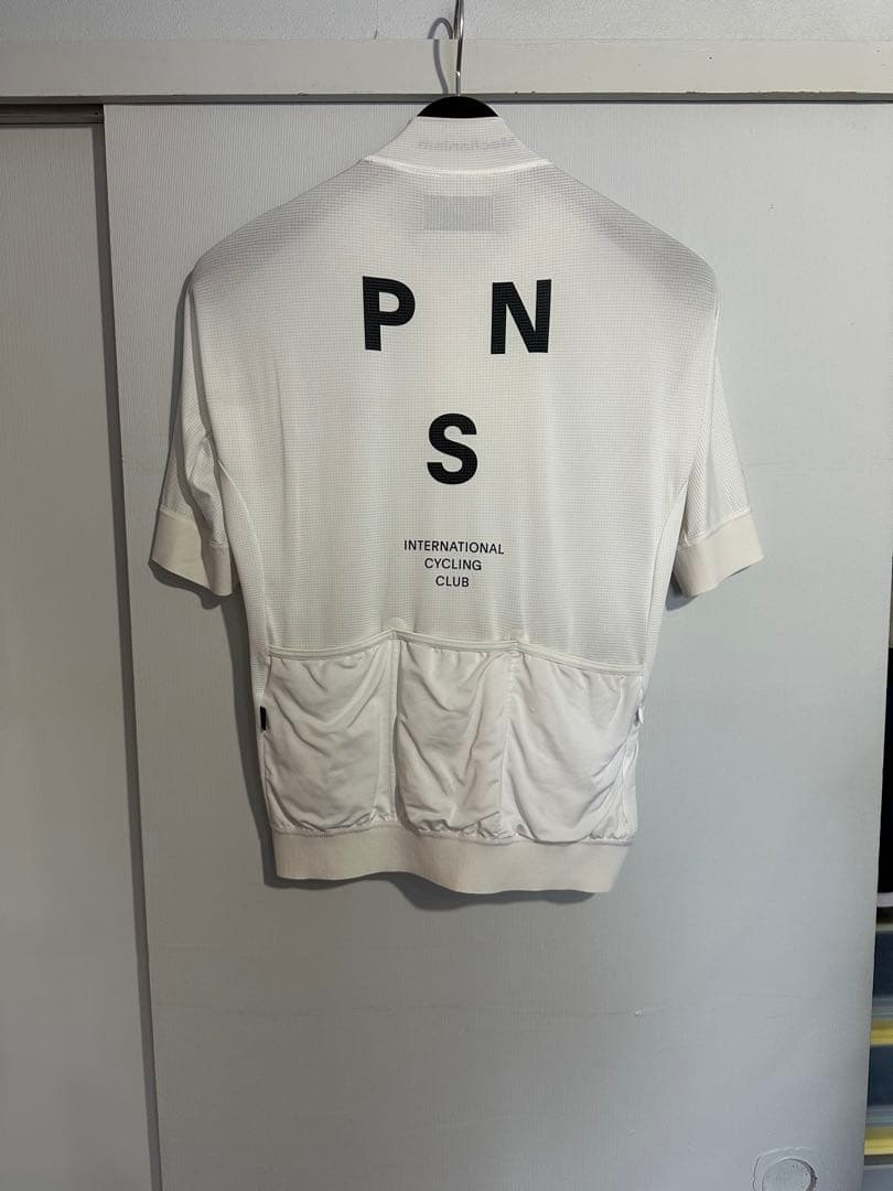 PAS NORMAL STUDIOS サイクルジャージ S ホワイト