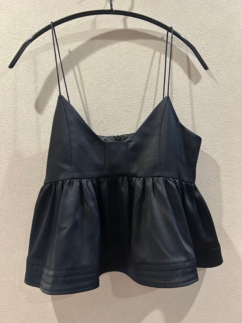 極美品★ MACHATT サテンフレアキャミソール　36