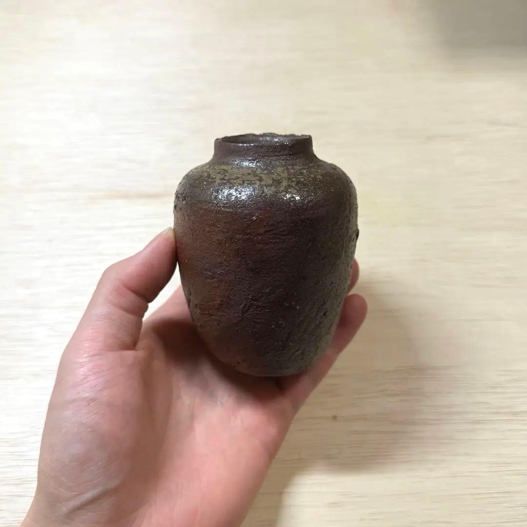 古丹波 茶入 小壷 室町時代 茶道具 古備前 古信楽 古常滑 古越前 古美術