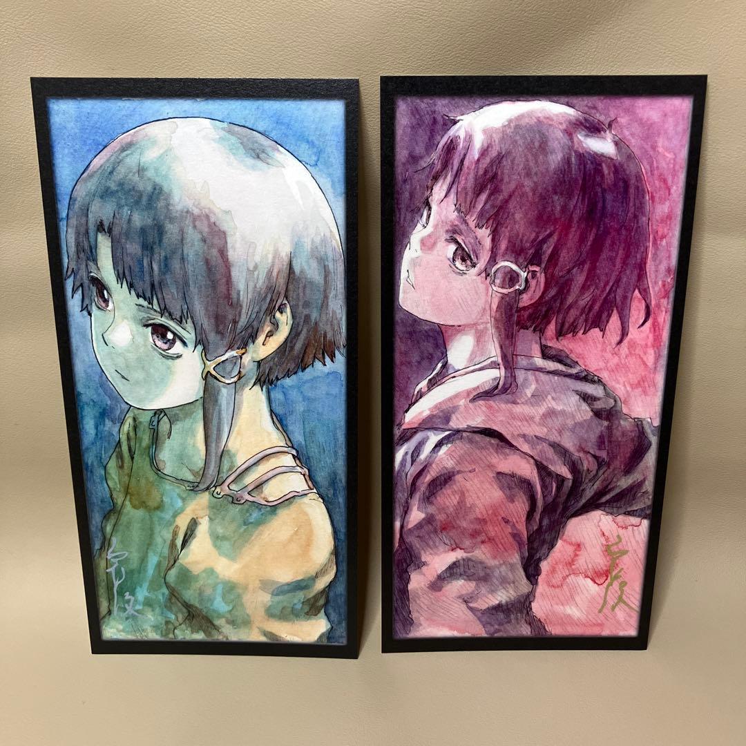 serial experiments lain 常影画廊小図録 7 イラスト集