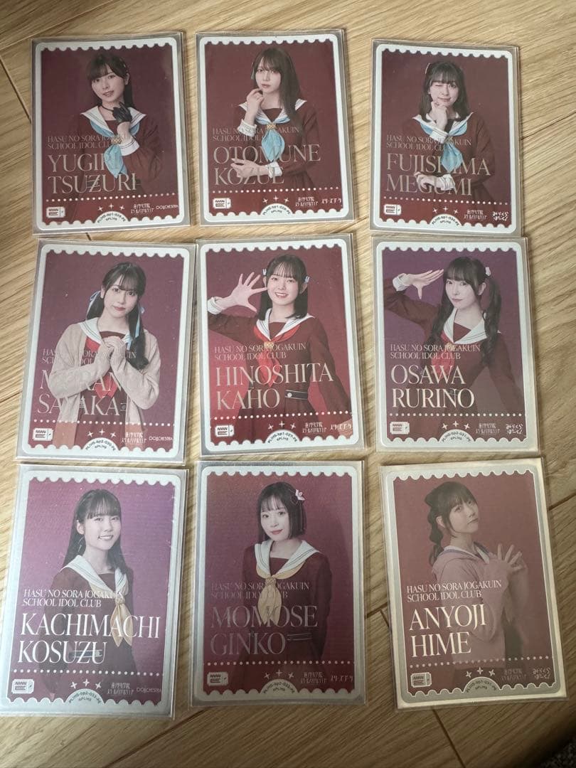 ラブカ　エネルギーカード蓮ノ空セット