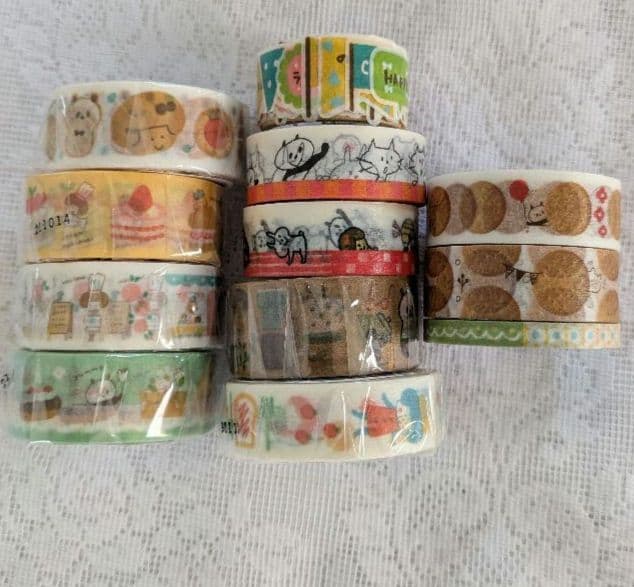 マスキングテープ　mizutama　マリーコラボ　レア　１２本セット