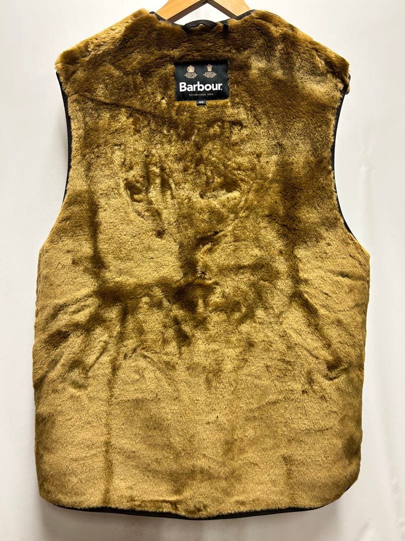 新品未使用　Barbour バブアー　40 ファー ライナー ベスト