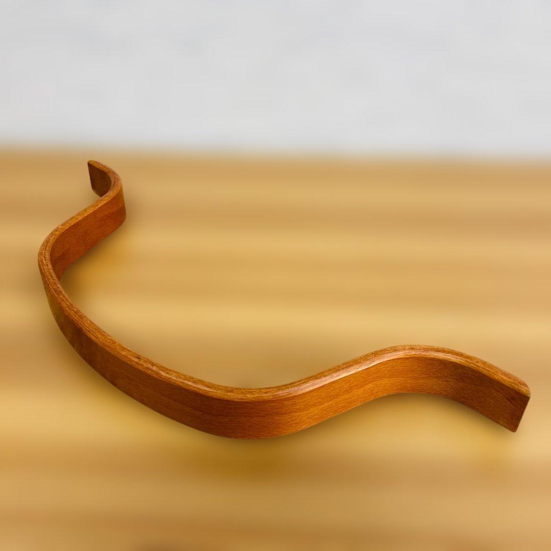 【廃盤希少品】STOKKE トリップトラップ 木製ベビーガード 皮ベルト付き