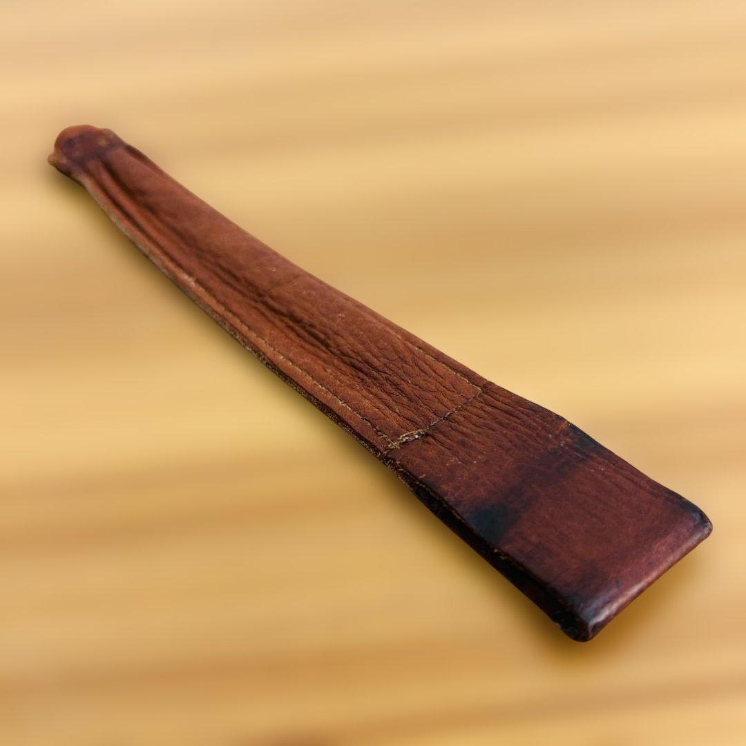 【廃盤希少品】STOKKE トリップトラップ 木製ベビーガード 皮ベルト付き