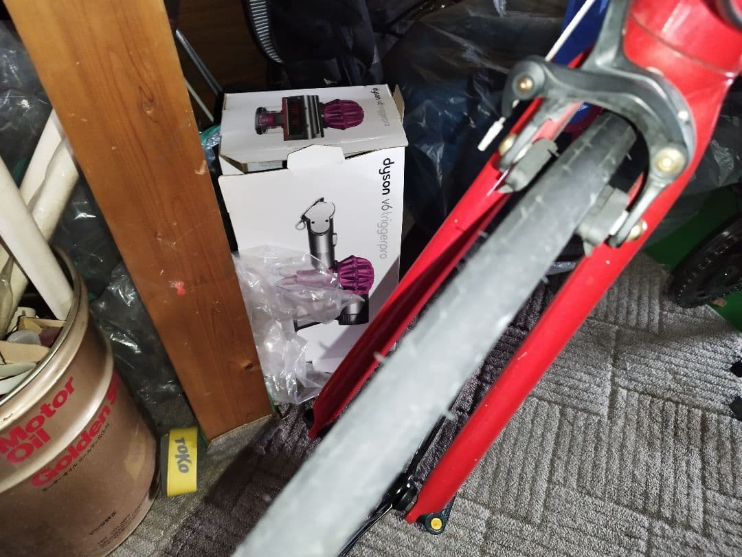 NESTO 赤 ロードバイク 465