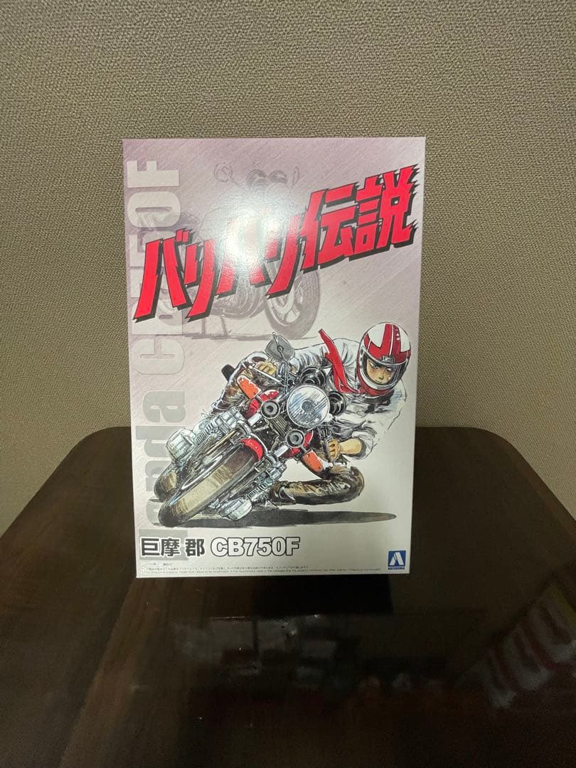 未開封　バリバリ伝説　ホンダ CB750F バイク模型 1/12