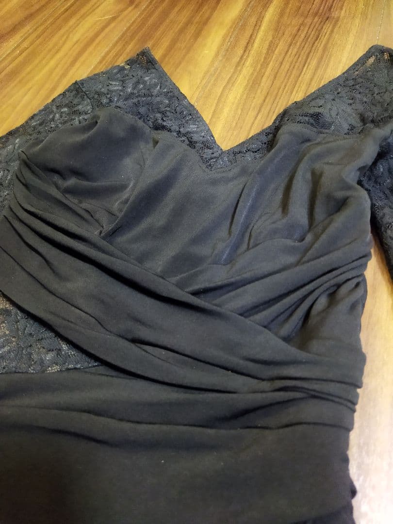 希少♪チャコット ダンス ワンピース S ラテン レース 膝丈