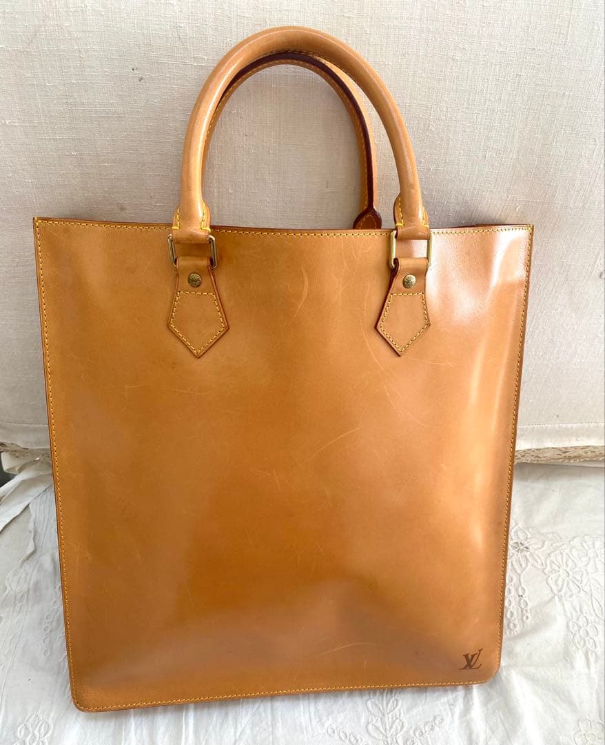 ルイヴィトン　レザートートバッグ　スペシャルオーダー