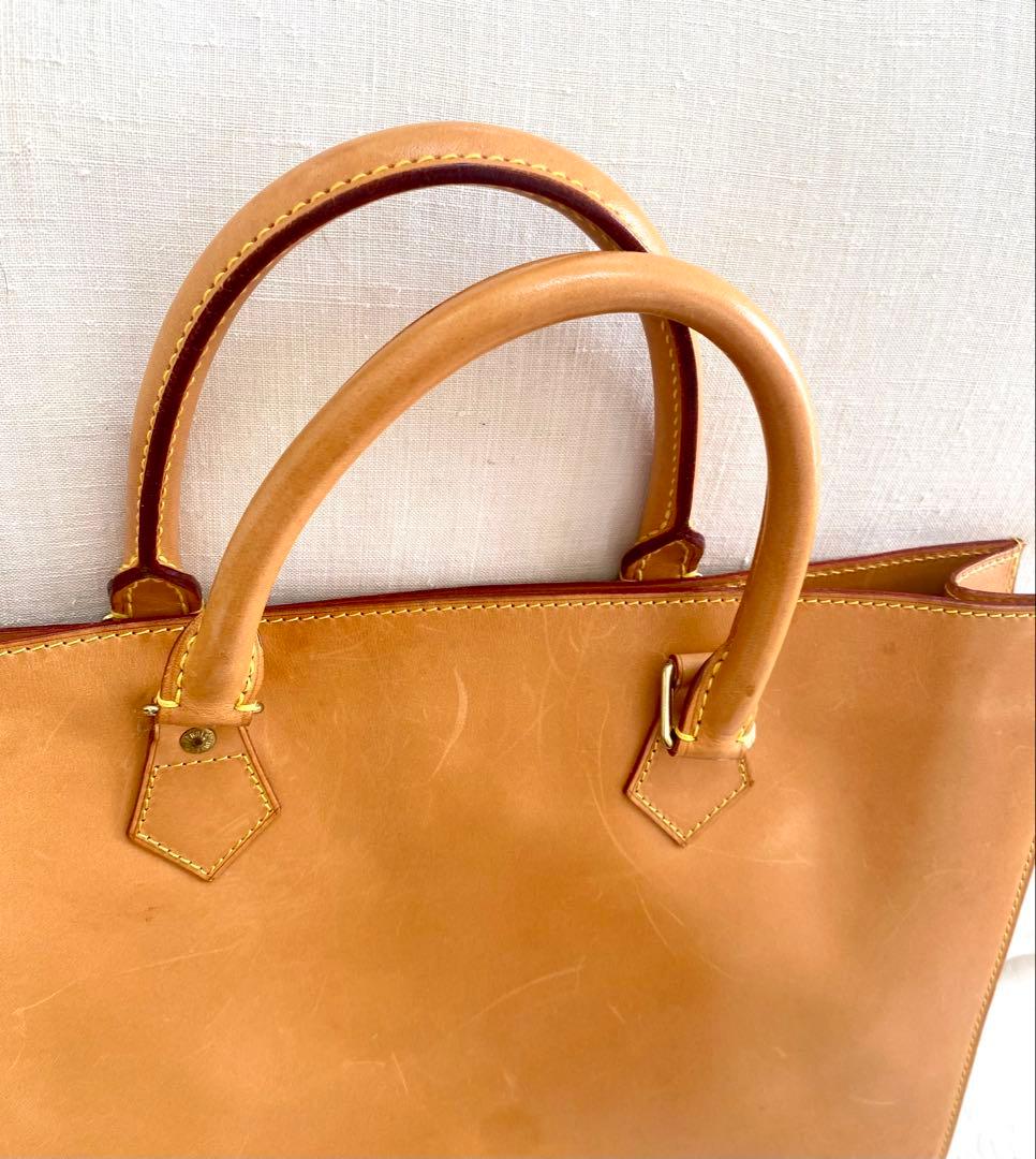 ルイヴィトン　レザートートバッグ　スペシャルオーダー