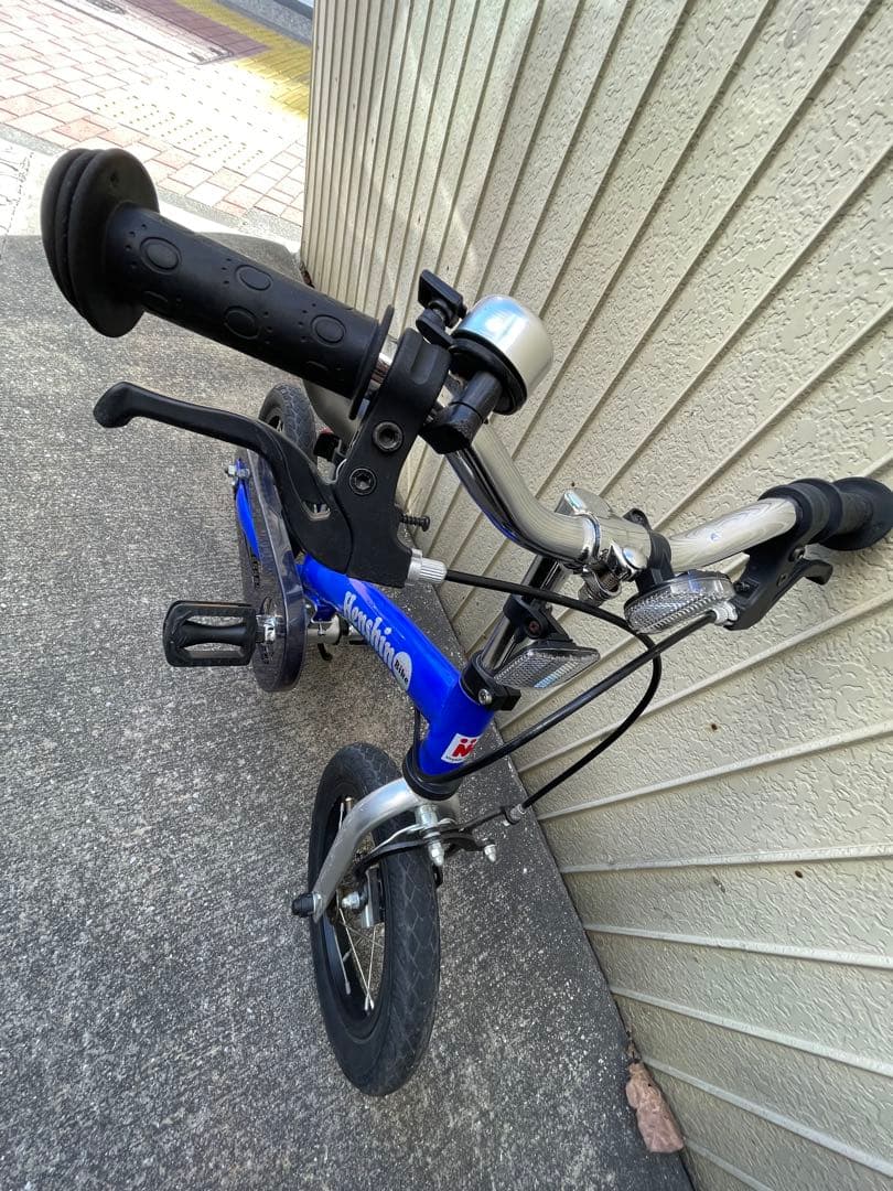 Henshin Bike 青 へんしんバイク キッズ 自転車12インチ