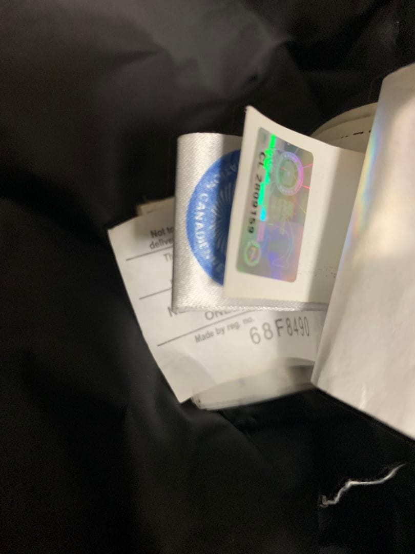   カナダグースダウンジャケット L/G レッド タグ有り