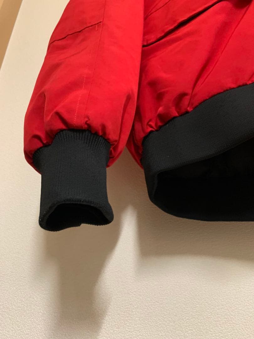   カナダグースダウンジャケット L/G レッド タグ有り