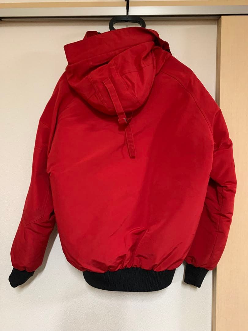   カナダグースダウンジャケット L/G レッド タグ有り