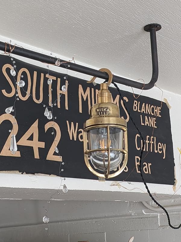 K*y様 ビンテージ WISKA マリンランプ2 工業系 船舶 カフェ