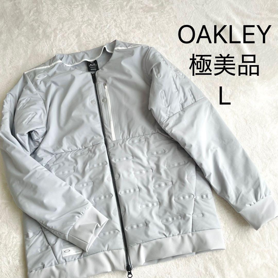 極美品★オークリー★中綿ジャケット★グレー★L