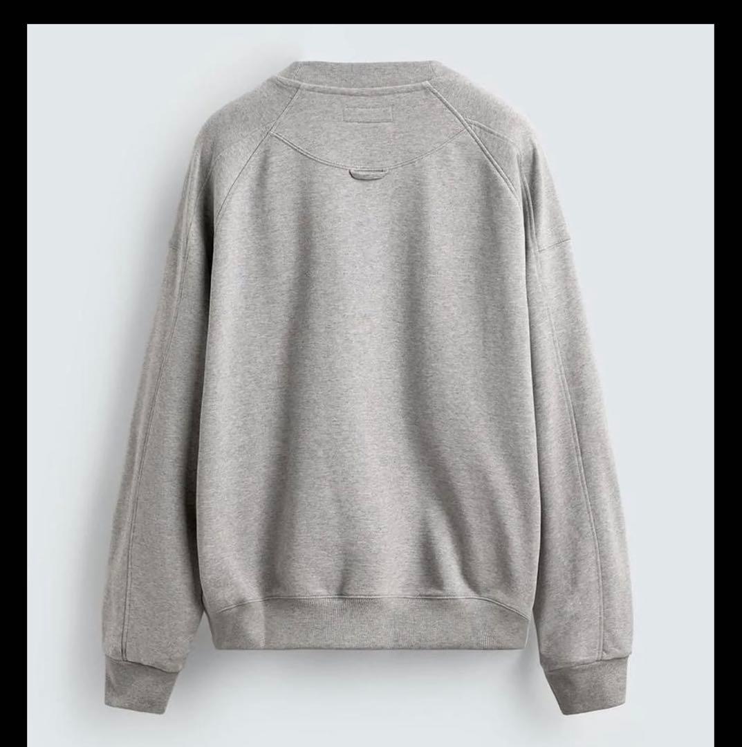 【完売品未使用品】 CHAMPION ZARAパッチクルーネックスウェットシャツ