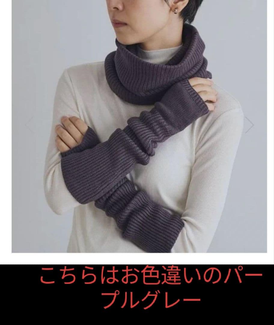 M*i様 最終価格★DRESSHERSELF ネックウォーマー＆アームウォーマー