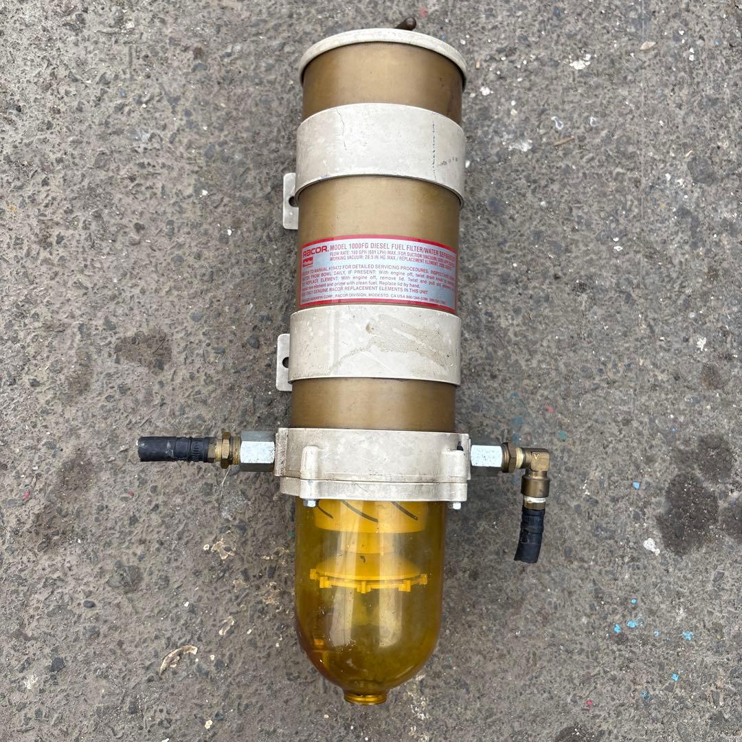 「今だけ値下げ」RACOR 1000FG ディーゼル燃料フィルター/水分離器