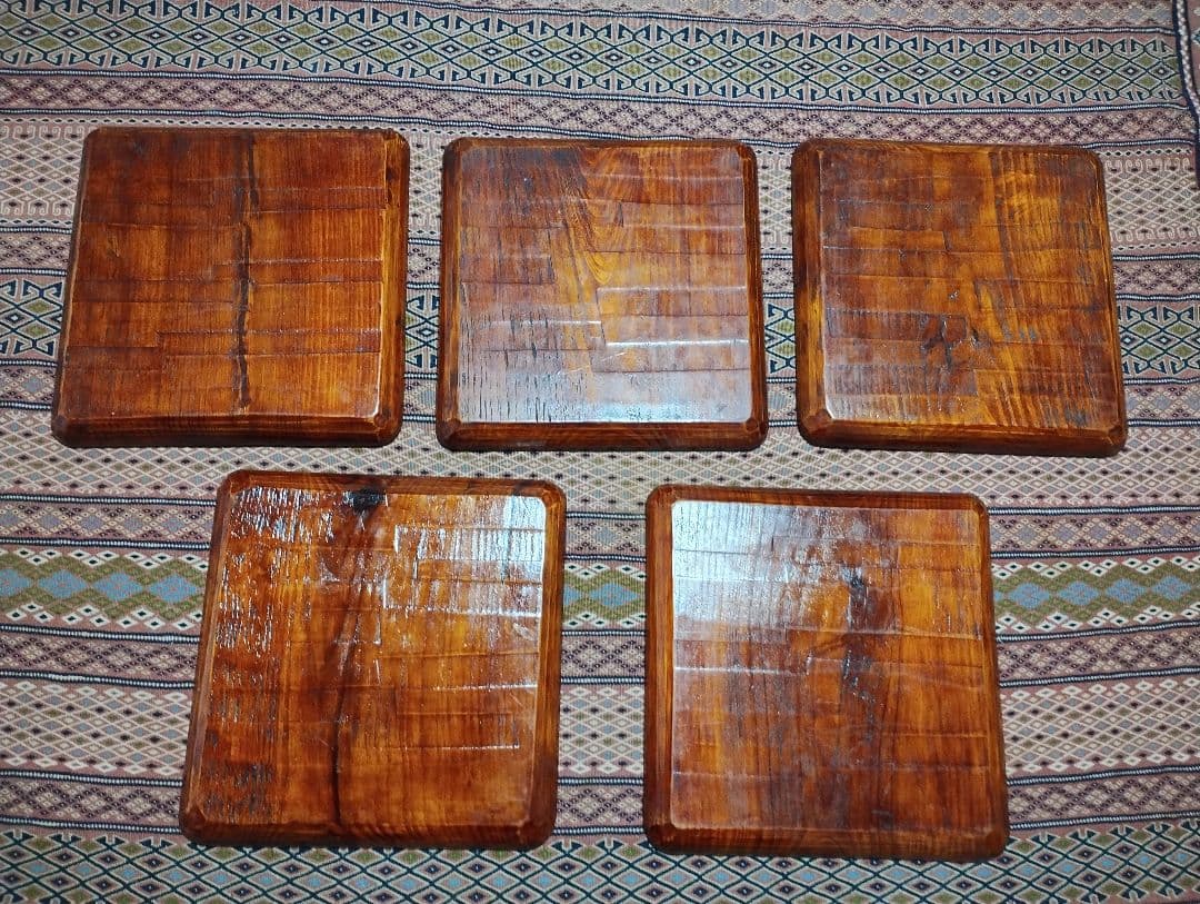 讃岐彫　お盆 5枚セット