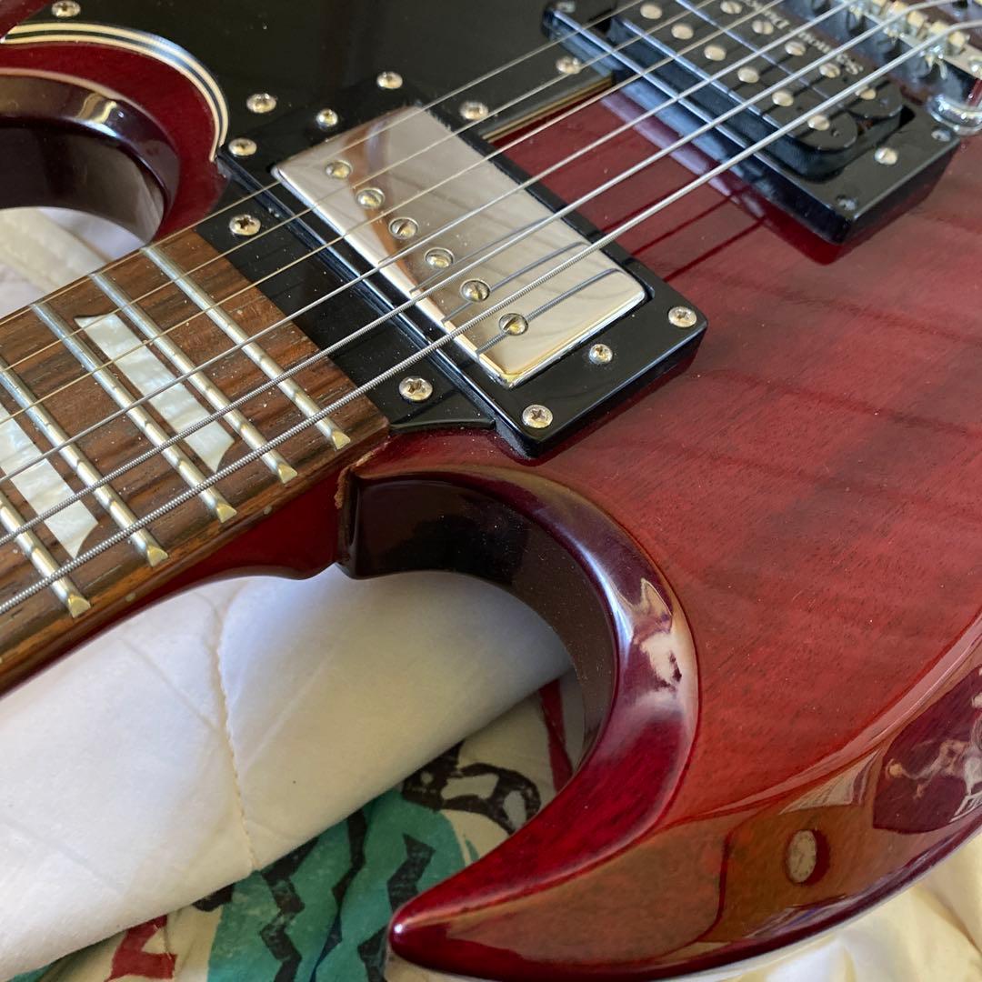 Epiphone SG チェリーレッド セイモアダンカンsh4値下げラスト価格