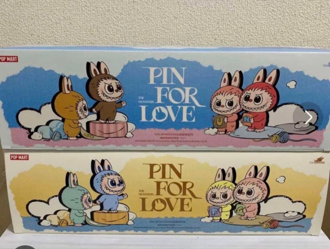 ポップマート ザ モンスターズ (ラブブ) ピン フォー ラブ ぬいぐるみ