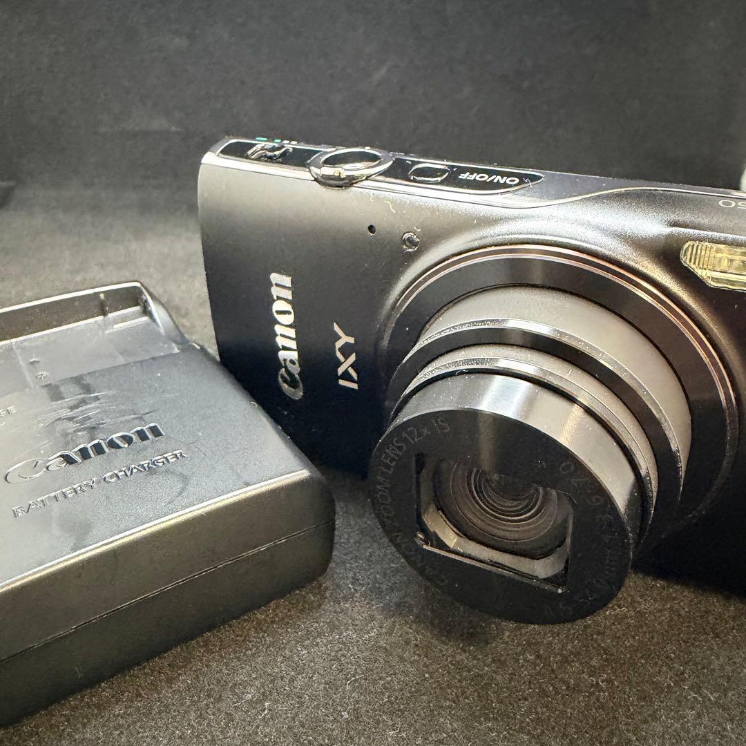 【極美品】Canon IXY650 デジタルカメラPC2274 動作品　ブラック