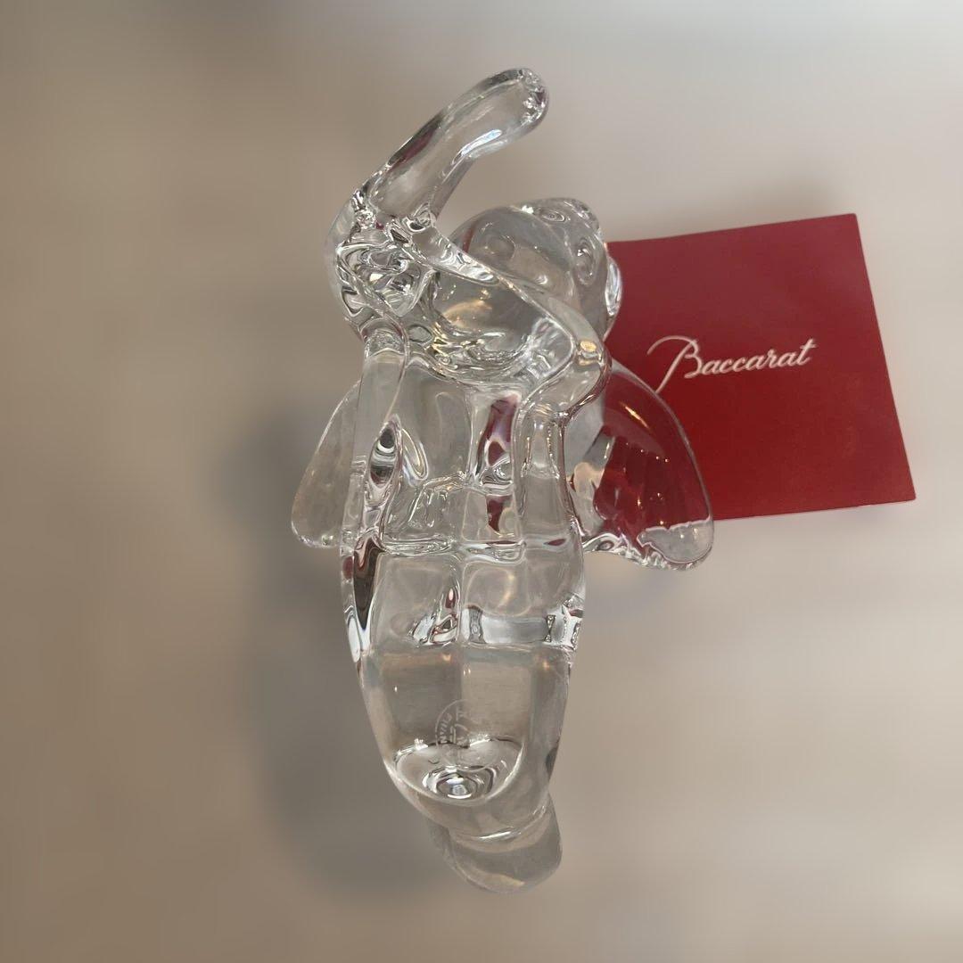Baccarat 天使のクリスタル彫刻