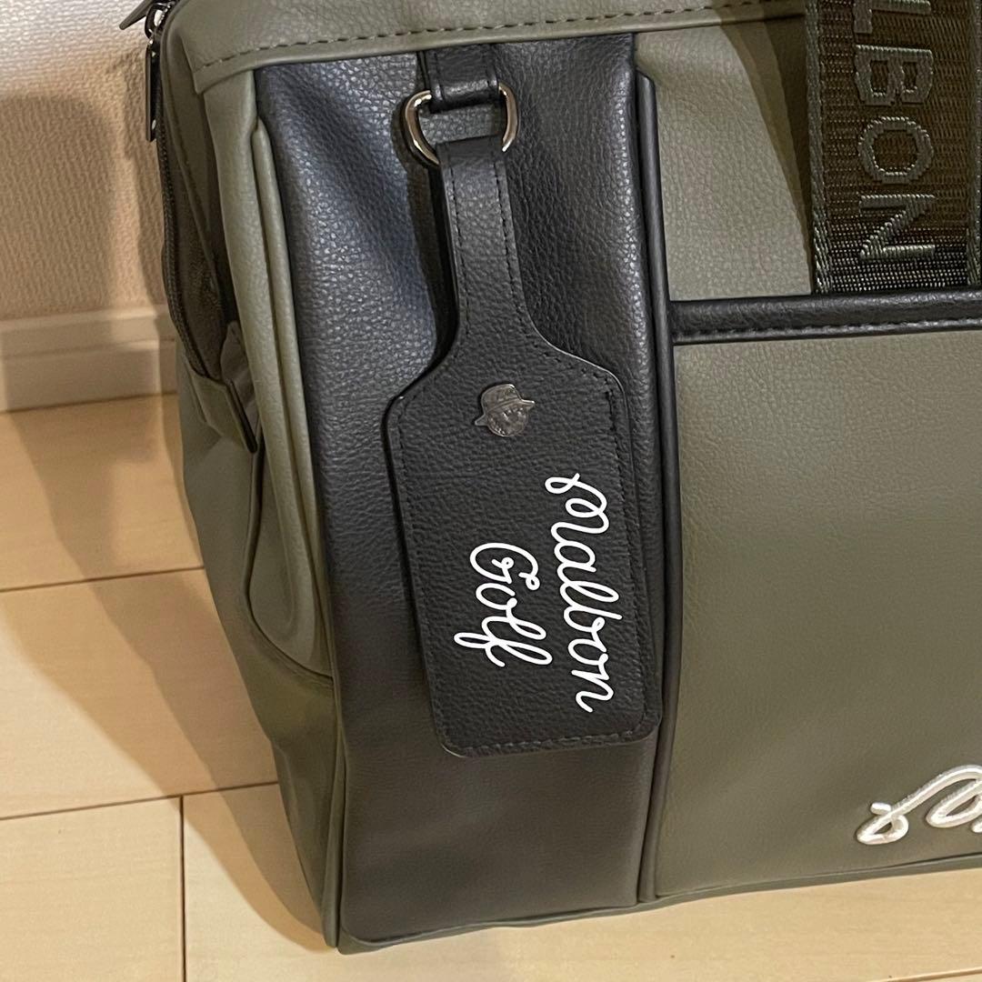 MALBON GOLF マルボンゴルフ ボストンバッグ ゴルフバッグ 緑黒