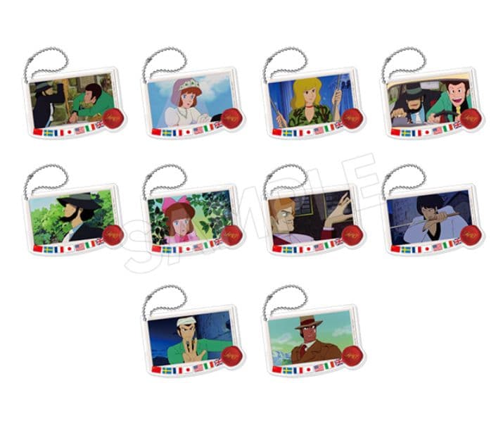 ルパン三世　カリオストロの城　場面写アクリルキーホルダー　コレクション