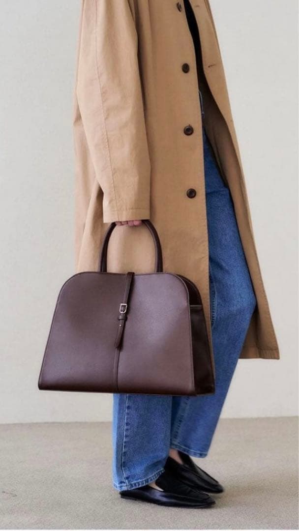 バッグ MONOROW BLANC LARGE BURGUNDY BROWN