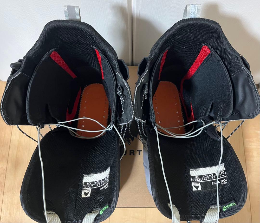 【美品】BURTON バートンion アイオン27cm ワイド