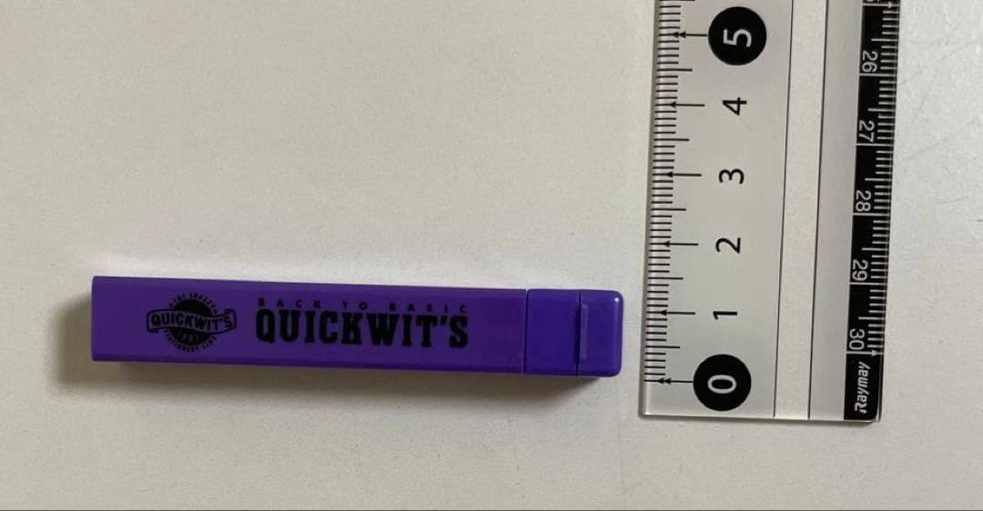 【匿名配送】QUICKWITS シャープペンシル 芯入れ　文房具　1987