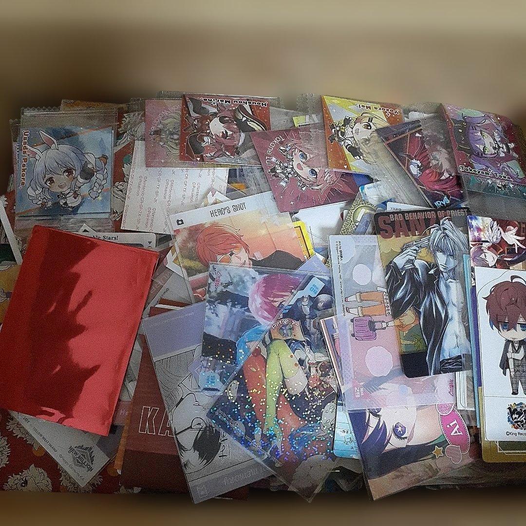 アニメ・マンガ・キャラクター　紙類　シール　ステッカー　ミニカード　まとめ売り