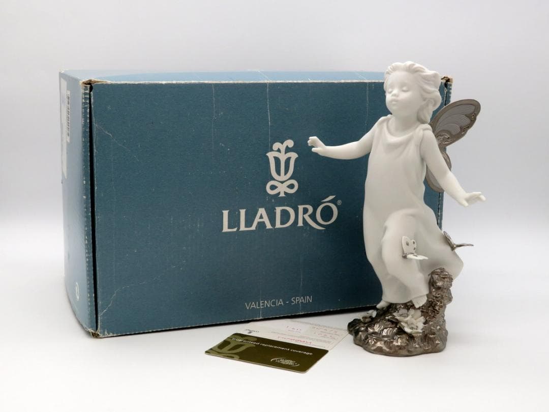 リヤドロ 蝶の妖精 Butterfly Wings Re-Deco フィギュリン