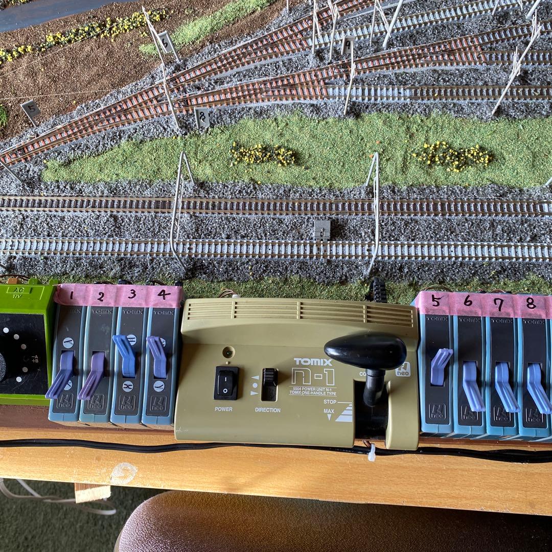 nゲージジオラマ 複線と車両基地と保線区