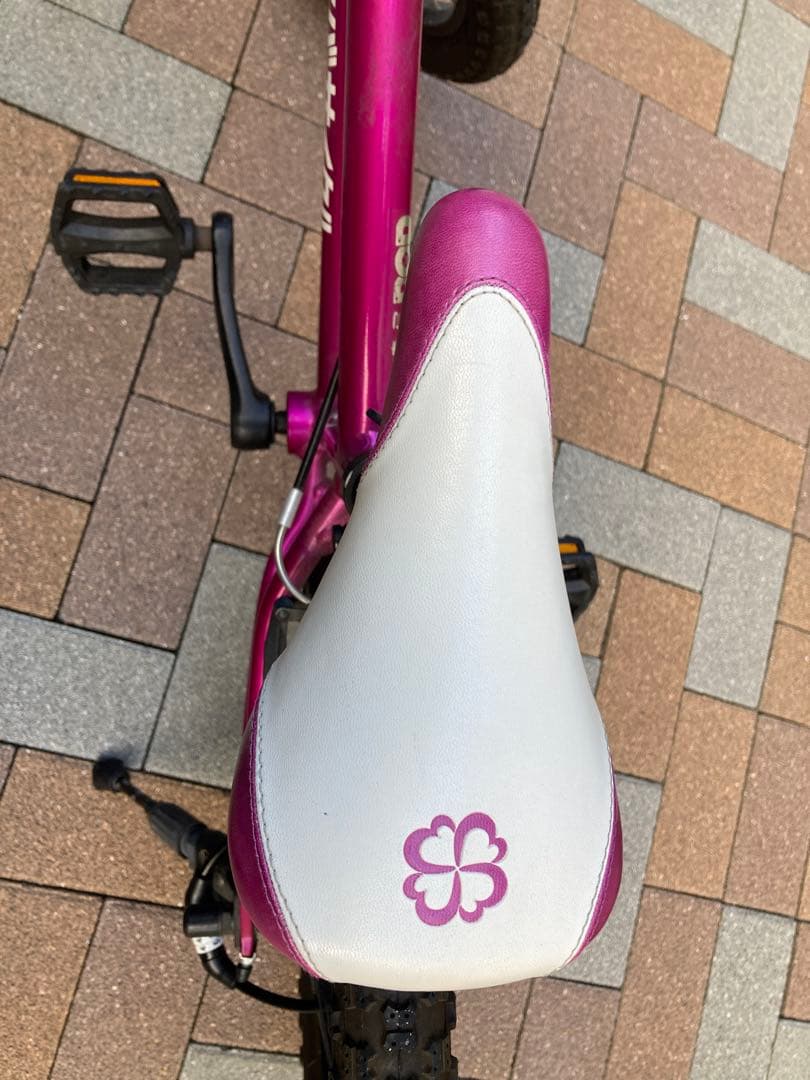 【名古屋市】ヨツバサイクル 18インチ 限定色・パープル