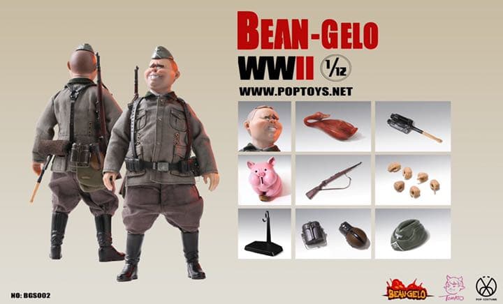 POPTOYS BGS002 Bean Gelo 1/12フィギュア ジョージ
