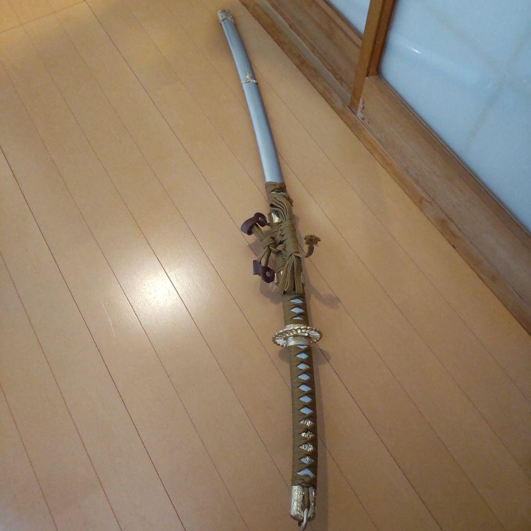 模造刀／上杉謙信モデル／刀台座&扇子セット