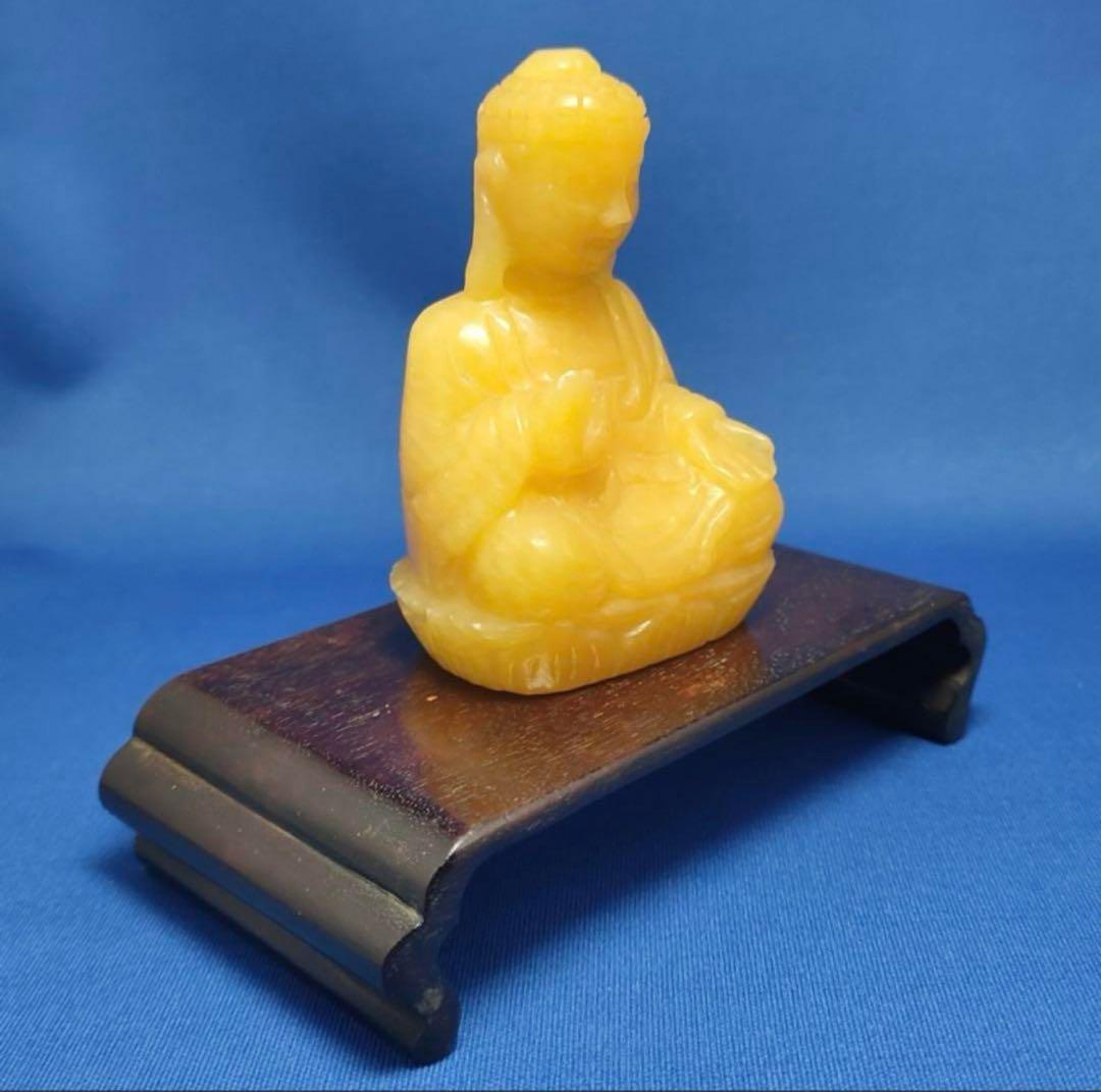 仏教美術天然石アラゴナイト仏像芸術彫刻古美術パワーストーン宝石縁起物値下げ中!