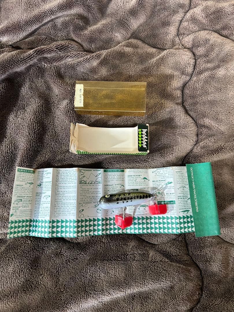 佐*太様 【ビンテージルアー】Heddon マグナムトビイド 9.5cm 18.