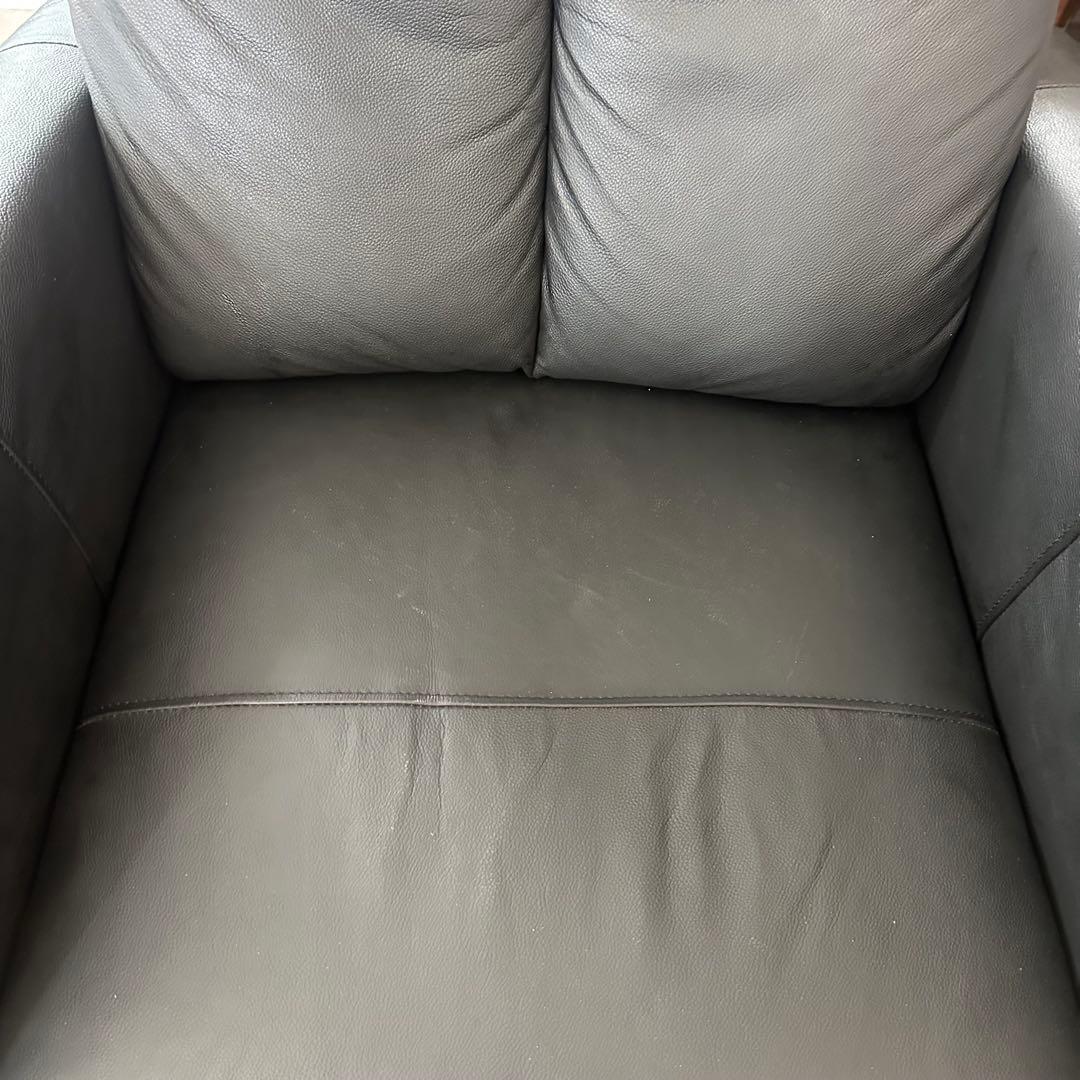 電動リクライニングソファ　コンフェ ニトリ　リクライニングチェア　ブラック